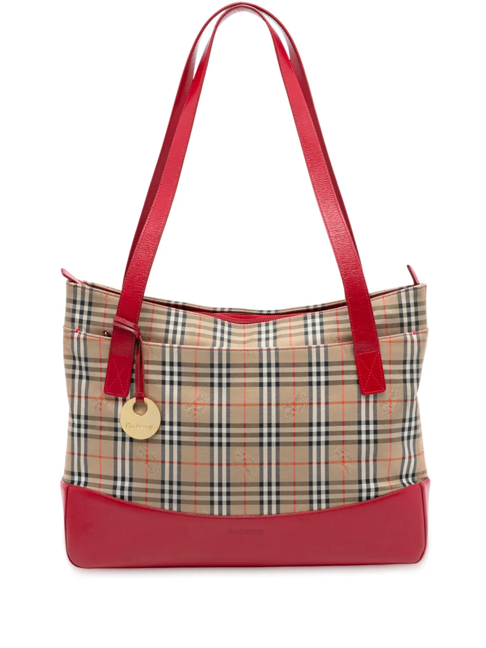 Burberry Pre-Owned 20th Century Haymarket Check Canvas tote bag - Marrone