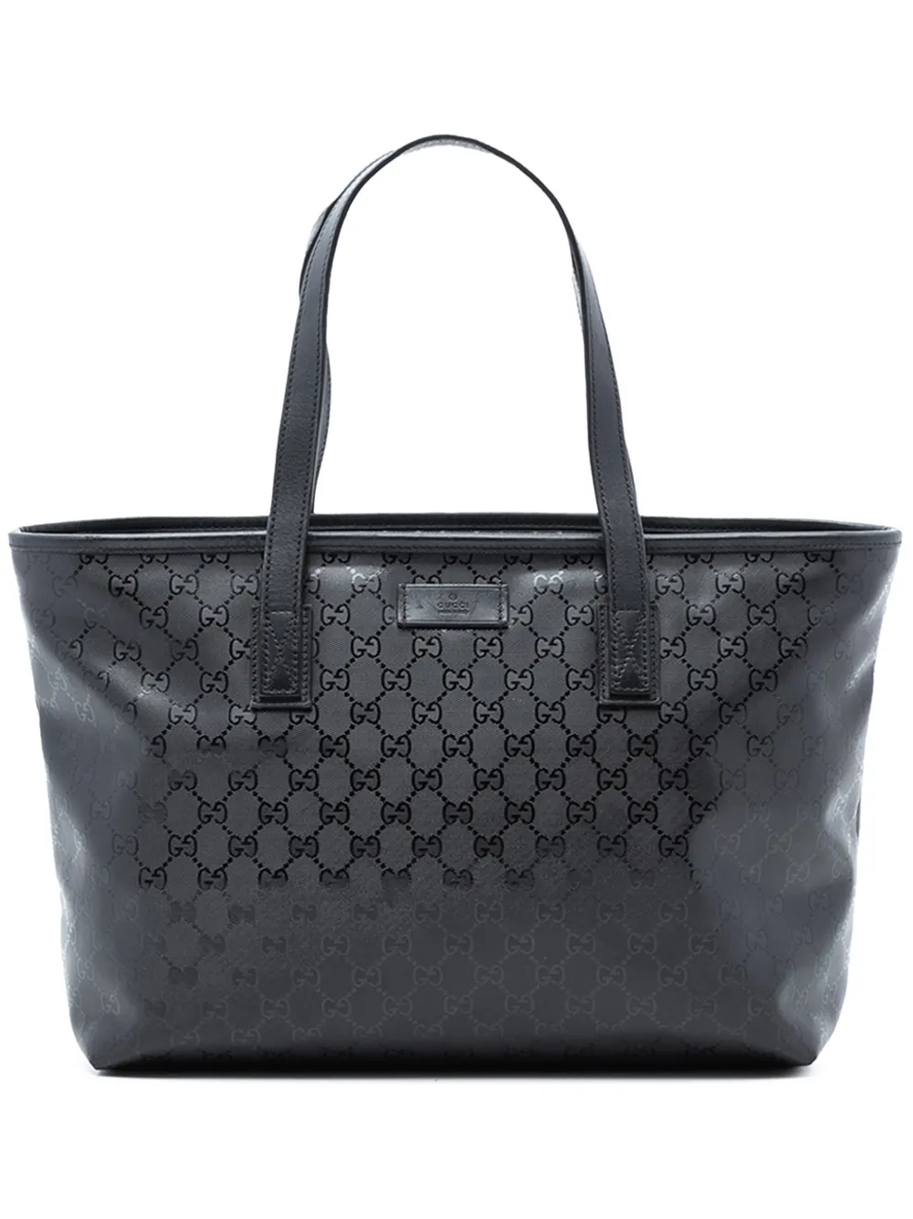 Gucci Pre-Owned 2000-2015 Medium GG Imprime tote bag - Nero