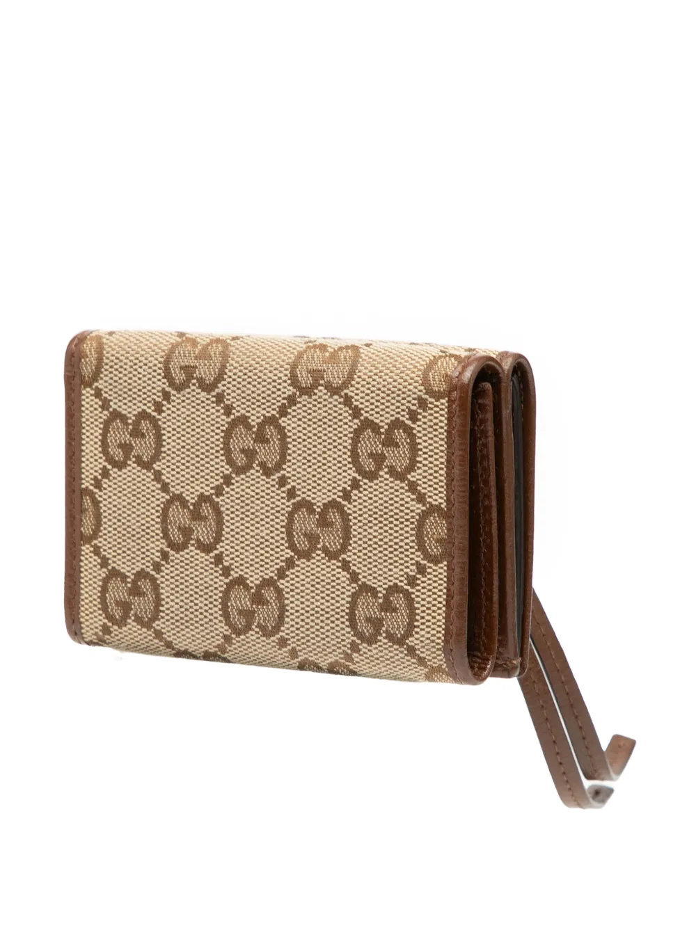  Gucci Pre-owned 2000-2015 Balenciaga The Hacker Project Gg Canvas Neo Classic Wallet Small Wallets - Brown 