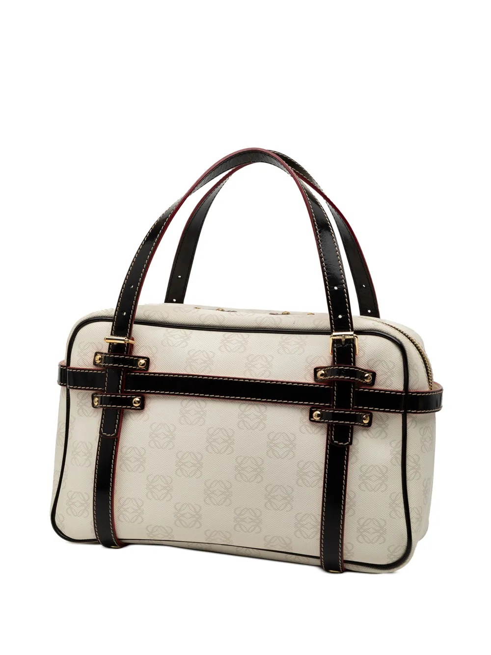 2005 Anagram Coated Canvas Handbag
