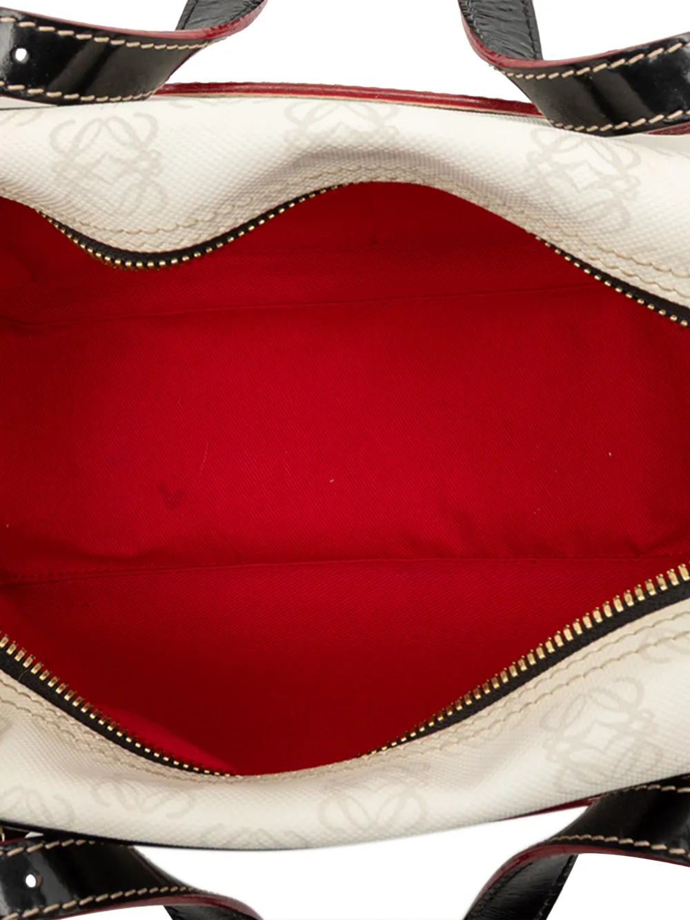 2005 Anagram Coated Canvas Handbag