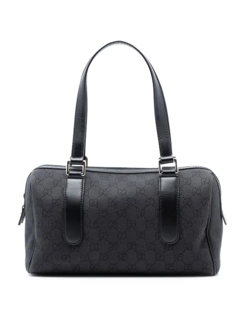 Gucci Pre-Owned 2016-2025 GG Denim Charmy boston bag