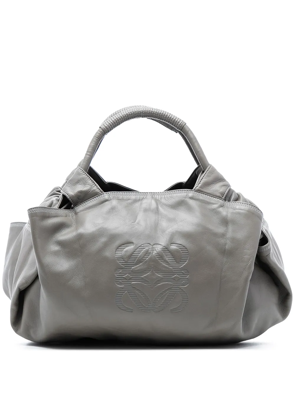Loewe Pre-Owned 2010-2025 Nappa Aire hobo bag - Grigio