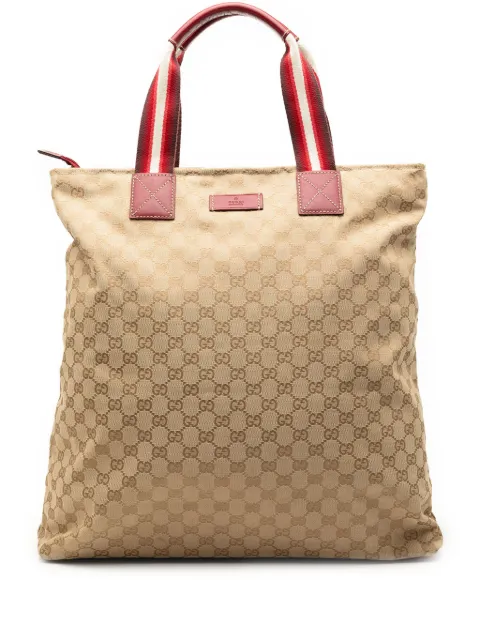 Gucci Pre-Owned 2000-2015 GG Canvas Web tote bag