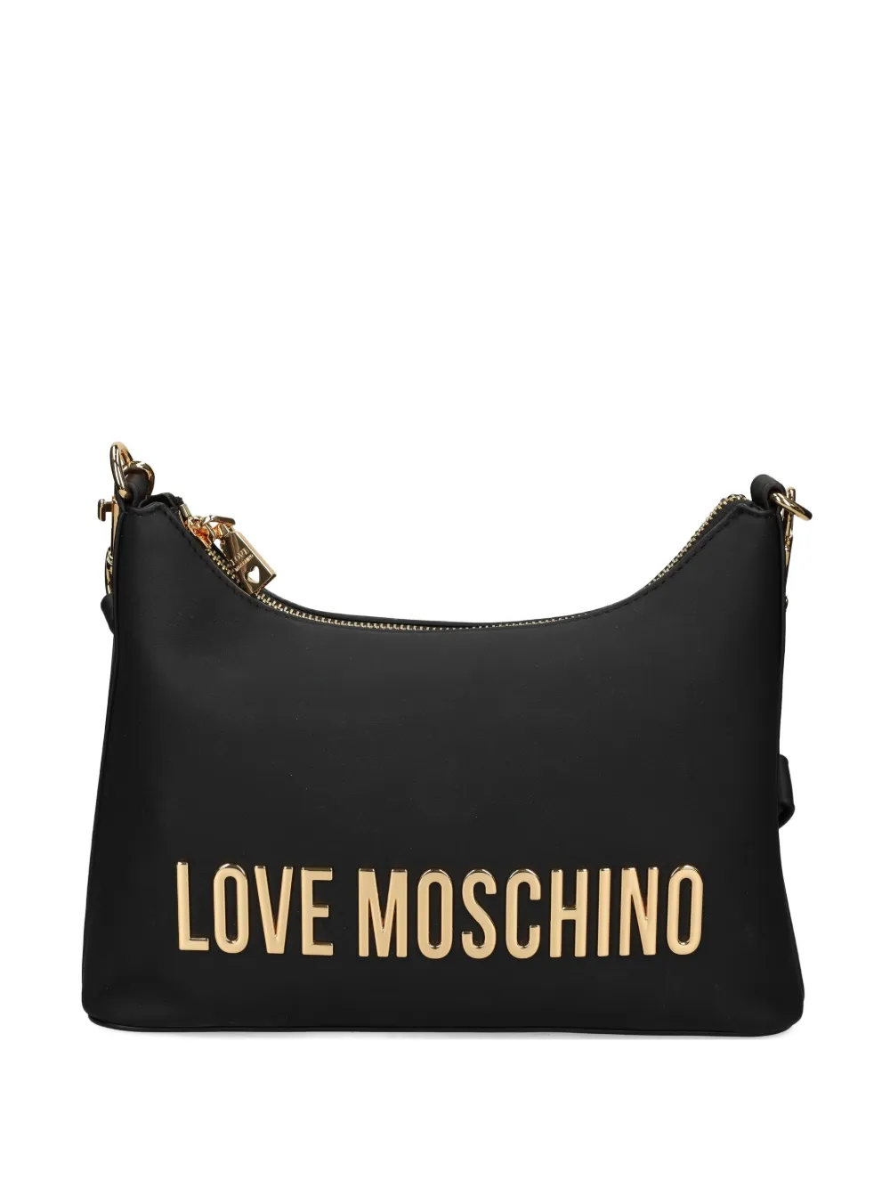 Love Moschino logo-embellishment shoulder bag - Nero