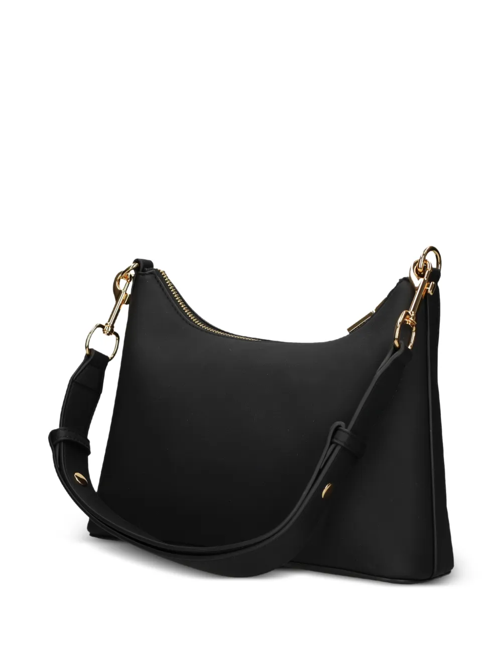 Love Moschino Schoudertas met logo Zwart