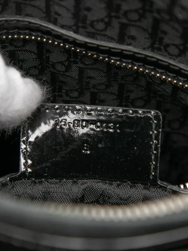 Christian Dior Pre-Owned 2011 ラージ パテント カナージュ レディ