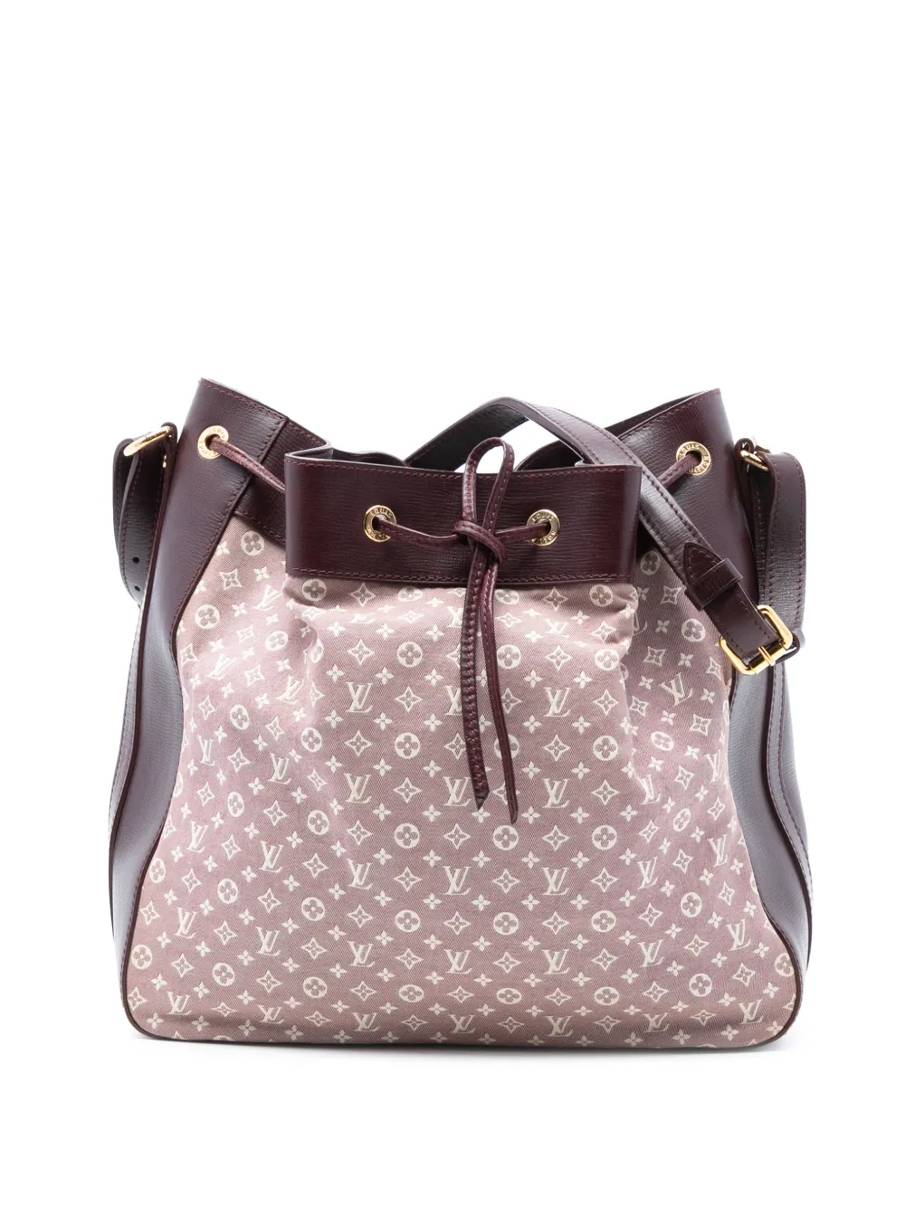 Louis Vuitton Pre-Owned 2012 Monogram Mini Lin Idylle Noe bucket bag - Rosso