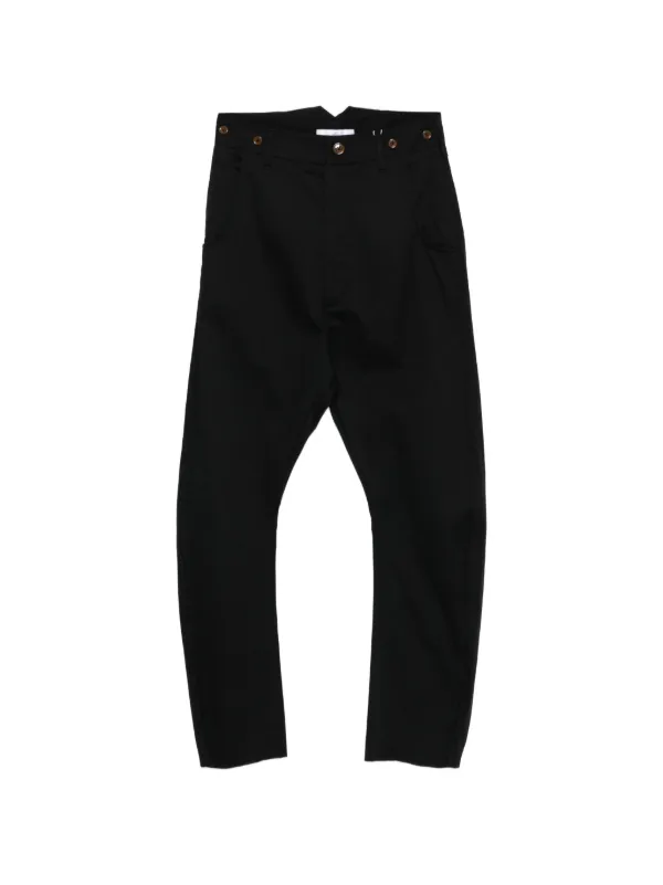 Vivienne Westwood Buckled Trousers in Black