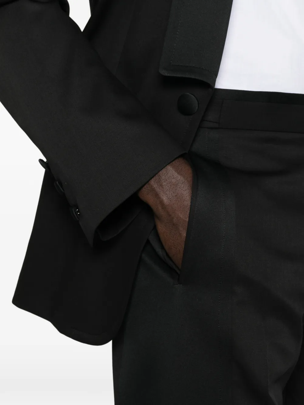 Vivienne Westwood Pantalon met gespsluiting Zwart