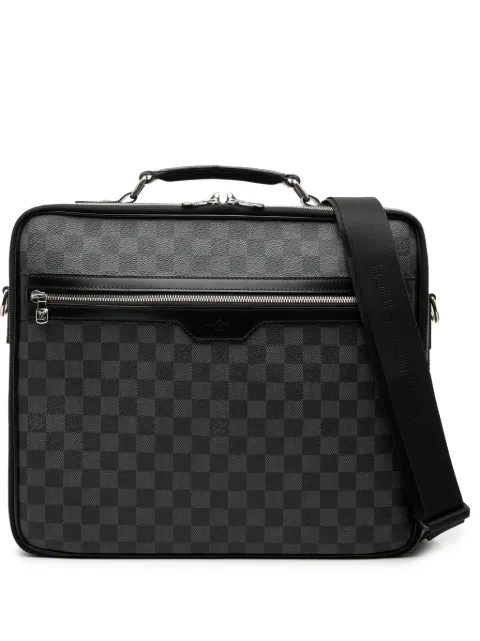 Louis Vuitton Pre-Owned 2009 Damier Graphite Steve Handtasche