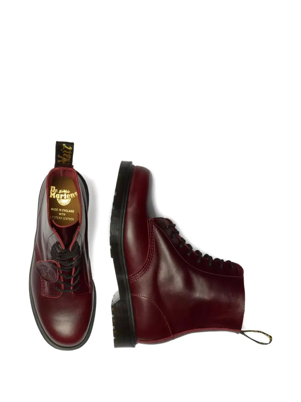 Dr. Martens lace-up boots Rood
