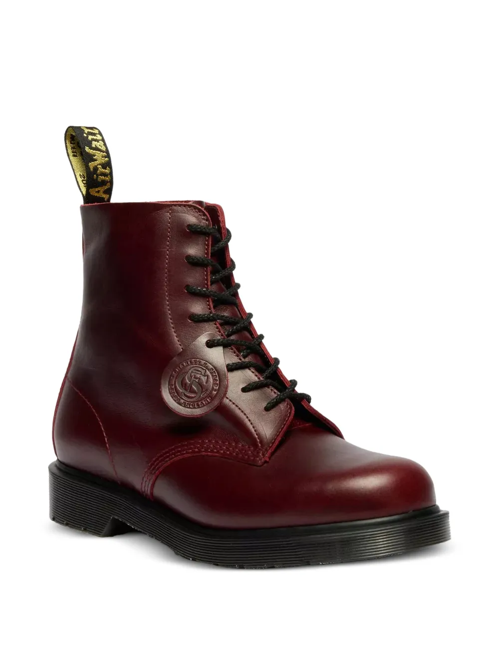 Dr. Martens lace-up boots Rood