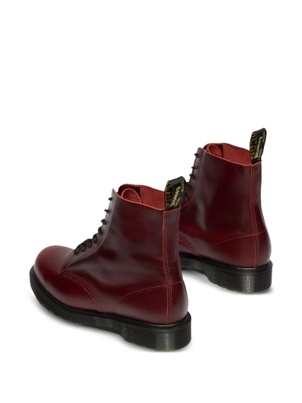 Dr. Martens lace-up boots Rood
