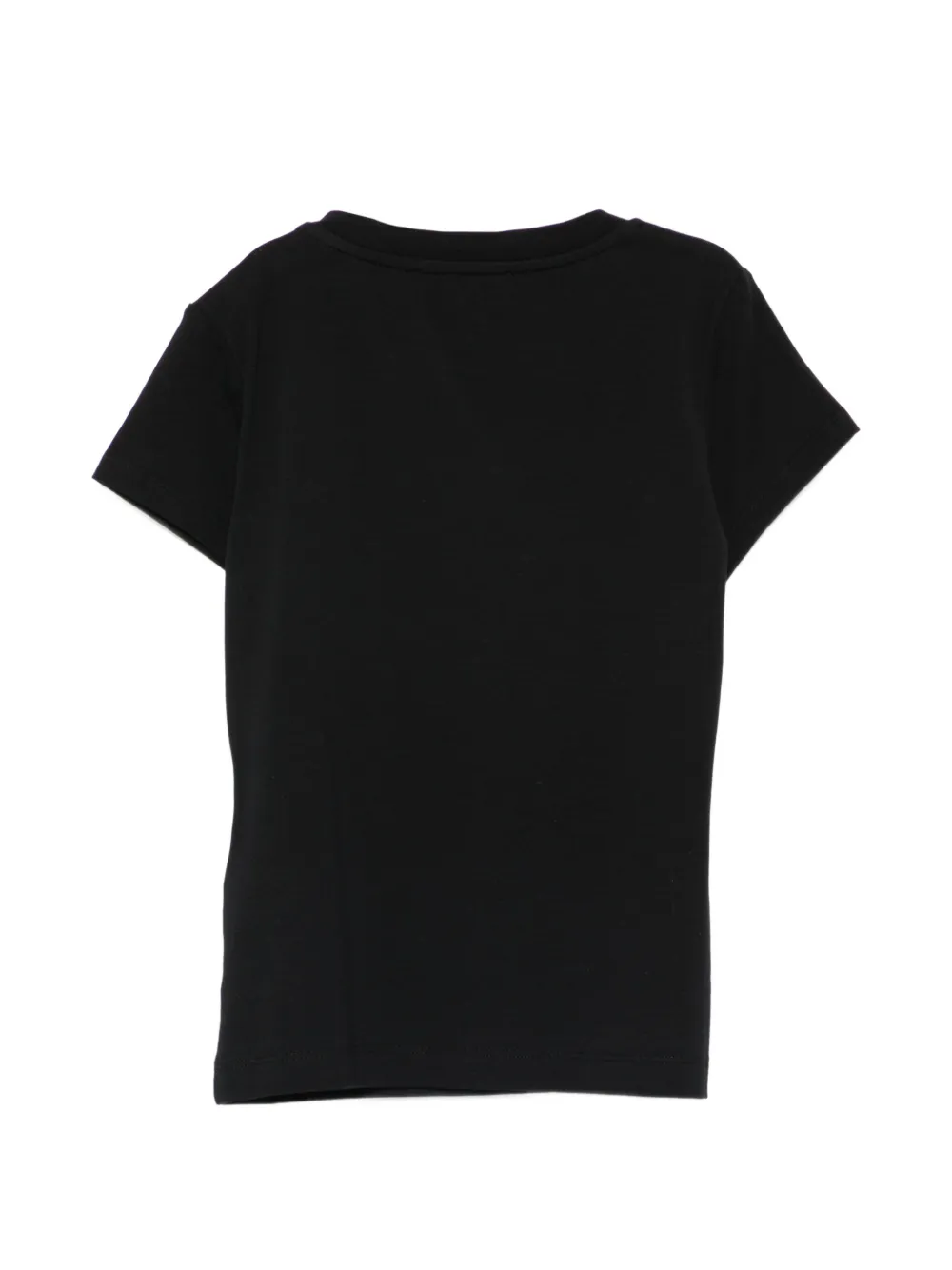  Balmain Kids Button-detail T-shirt - Black 