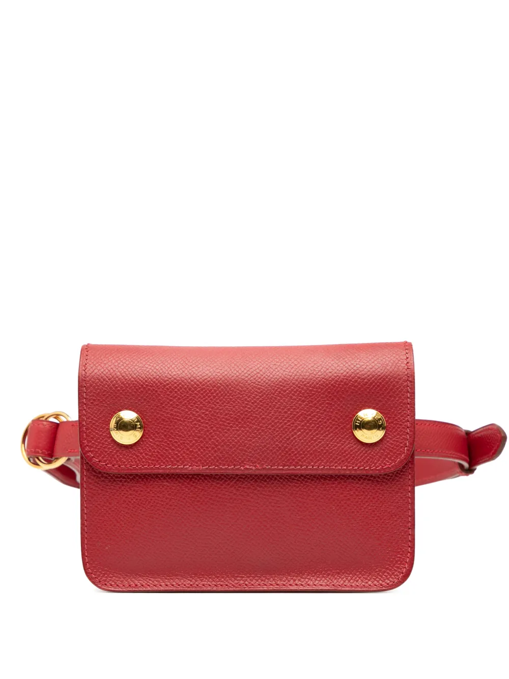 Hermès Pre-Owned 1999 Courchevel Pochette Bum Bag belt bag - Rosso