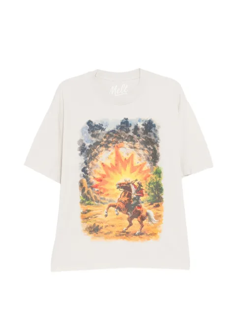 Melt printed T-shirt
