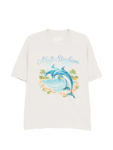Melt printed T-shirt
