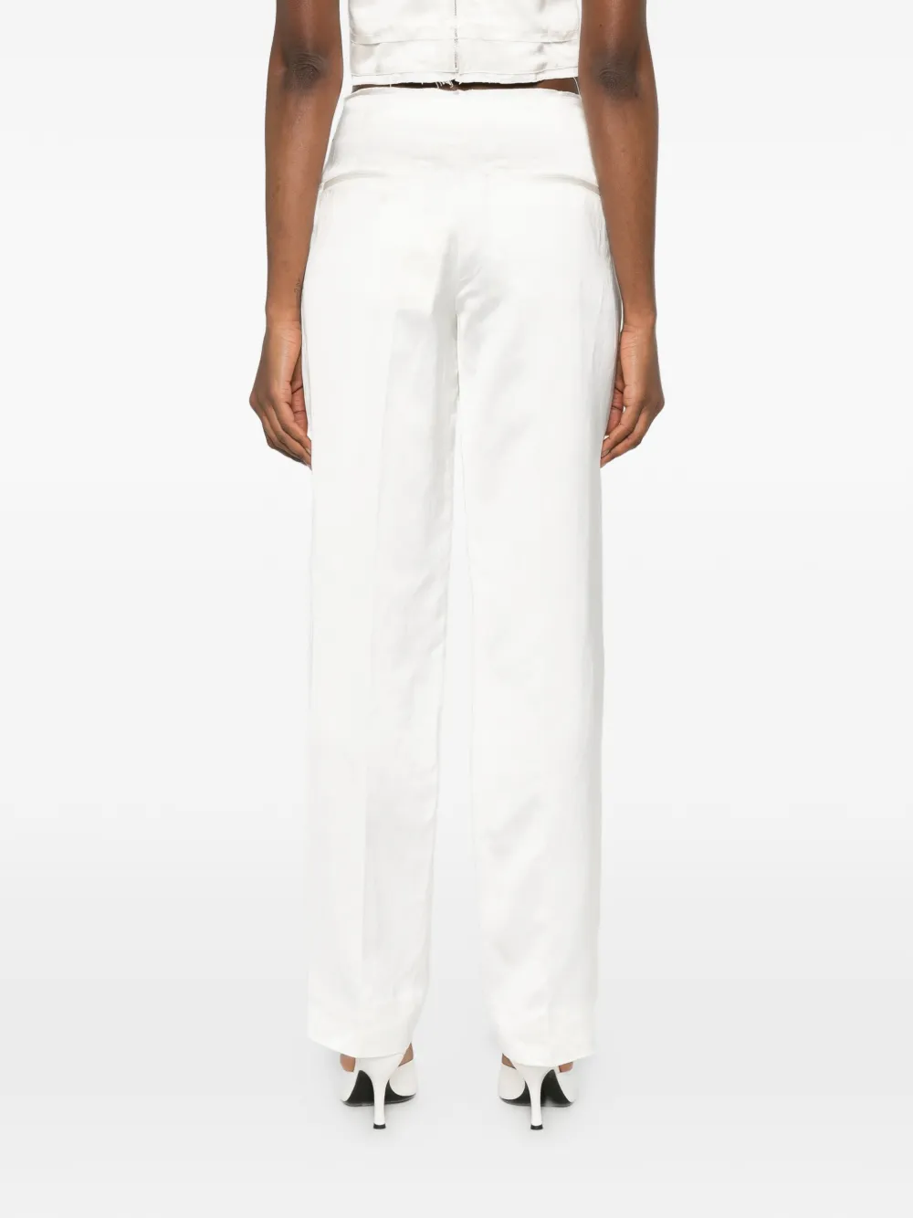 Raw Hem Trousers
