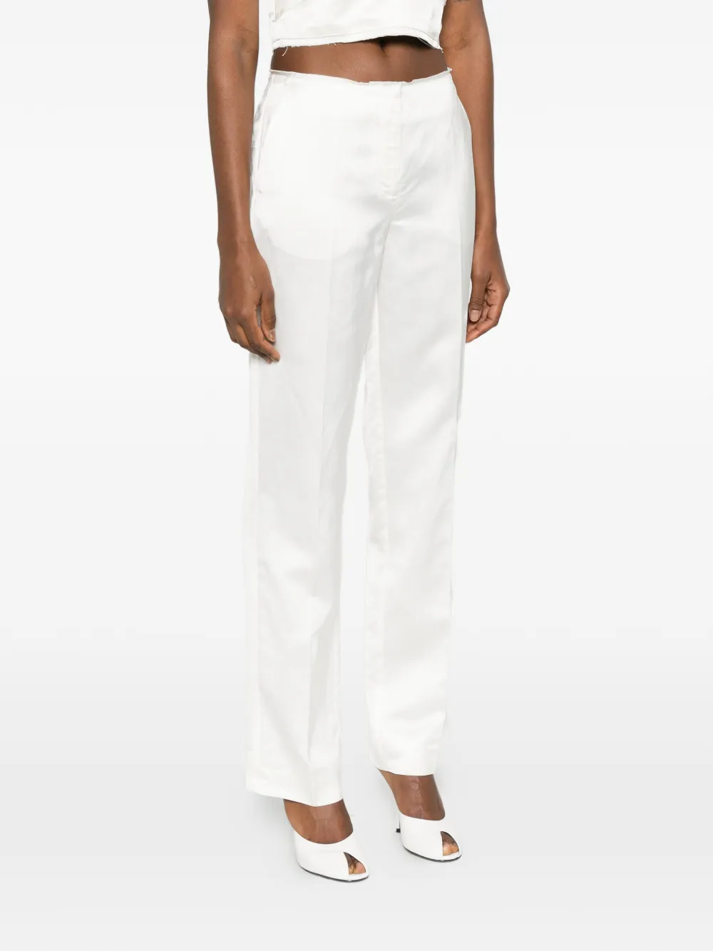 Raw Hem Trousers