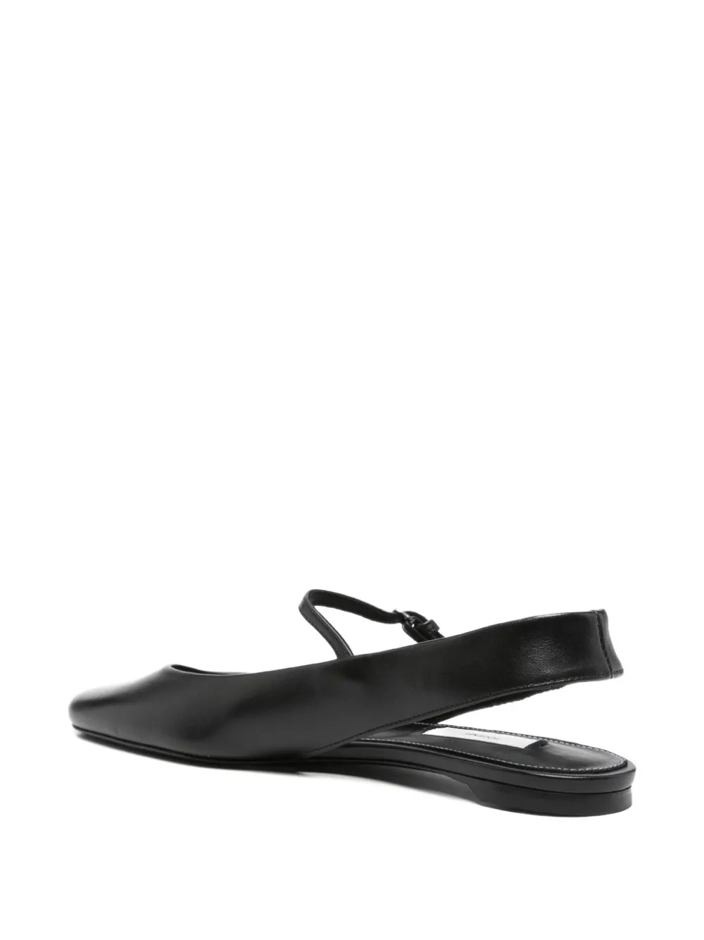 TOTEME Nappa Mary Jane slingback schoenen Zwart