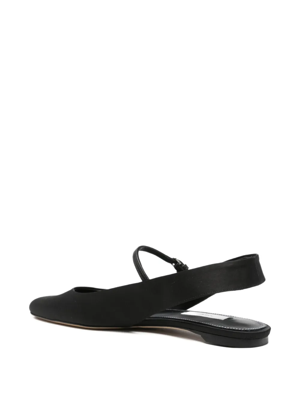 TOTEME Platte slingback pumps Zwart