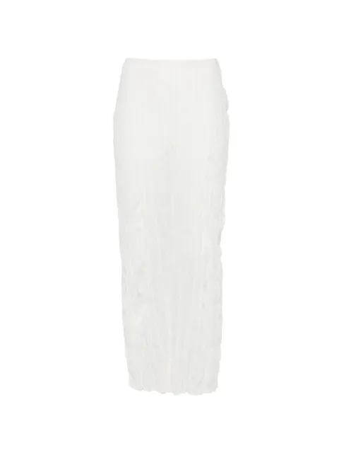TOTEME jupe longue à effet froissé
