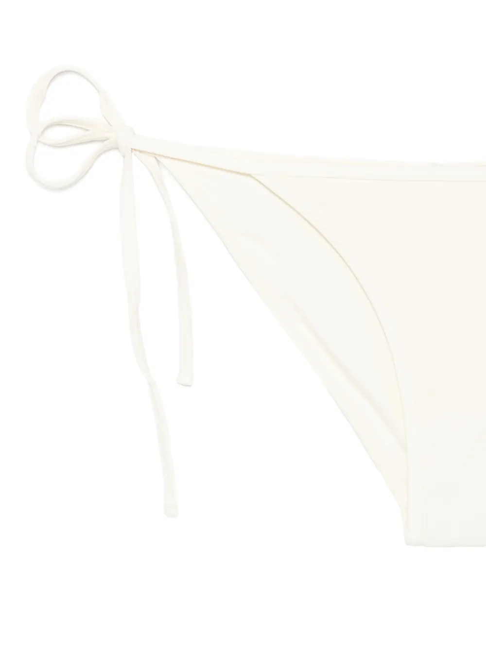 TOTEME Scoop bikinislip met gestrikte zijkant Beige