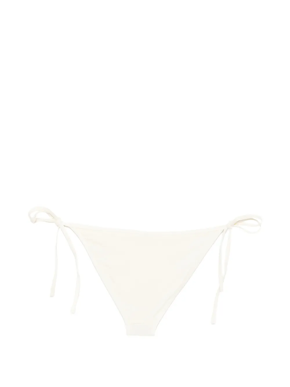 TOTEME Scoop bikinislip met gestrikte zijkant Beige