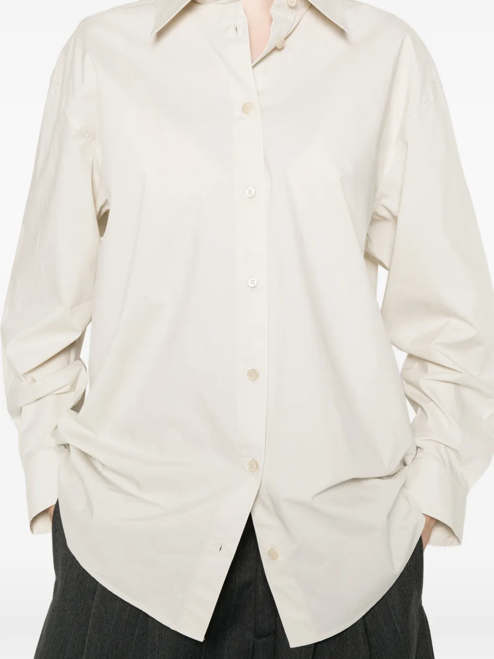 TOTEME Classic blouse Beige