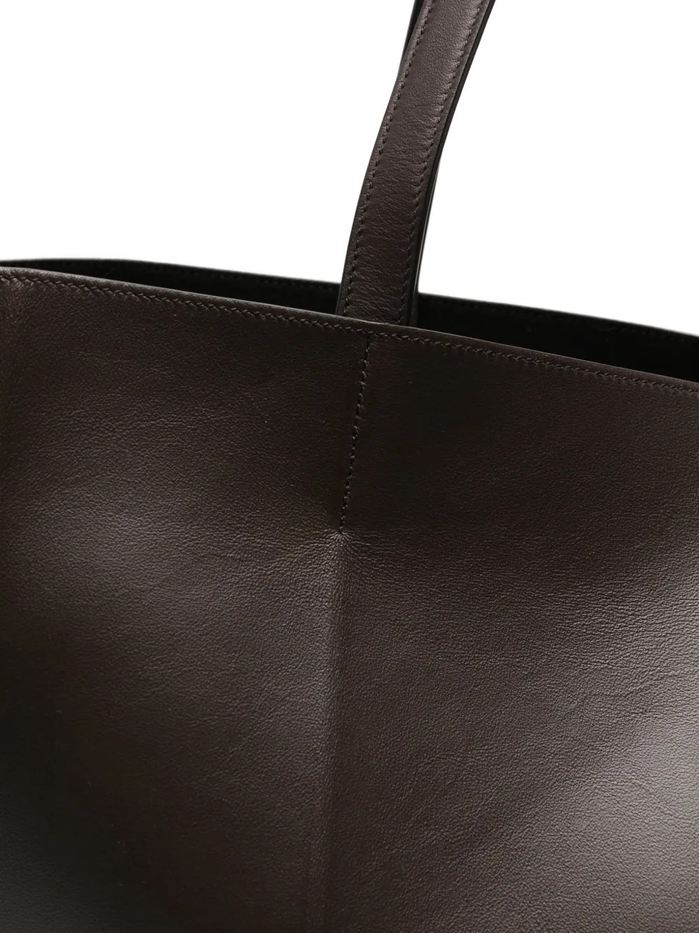 TOTEME Roam leren shopper Bruin