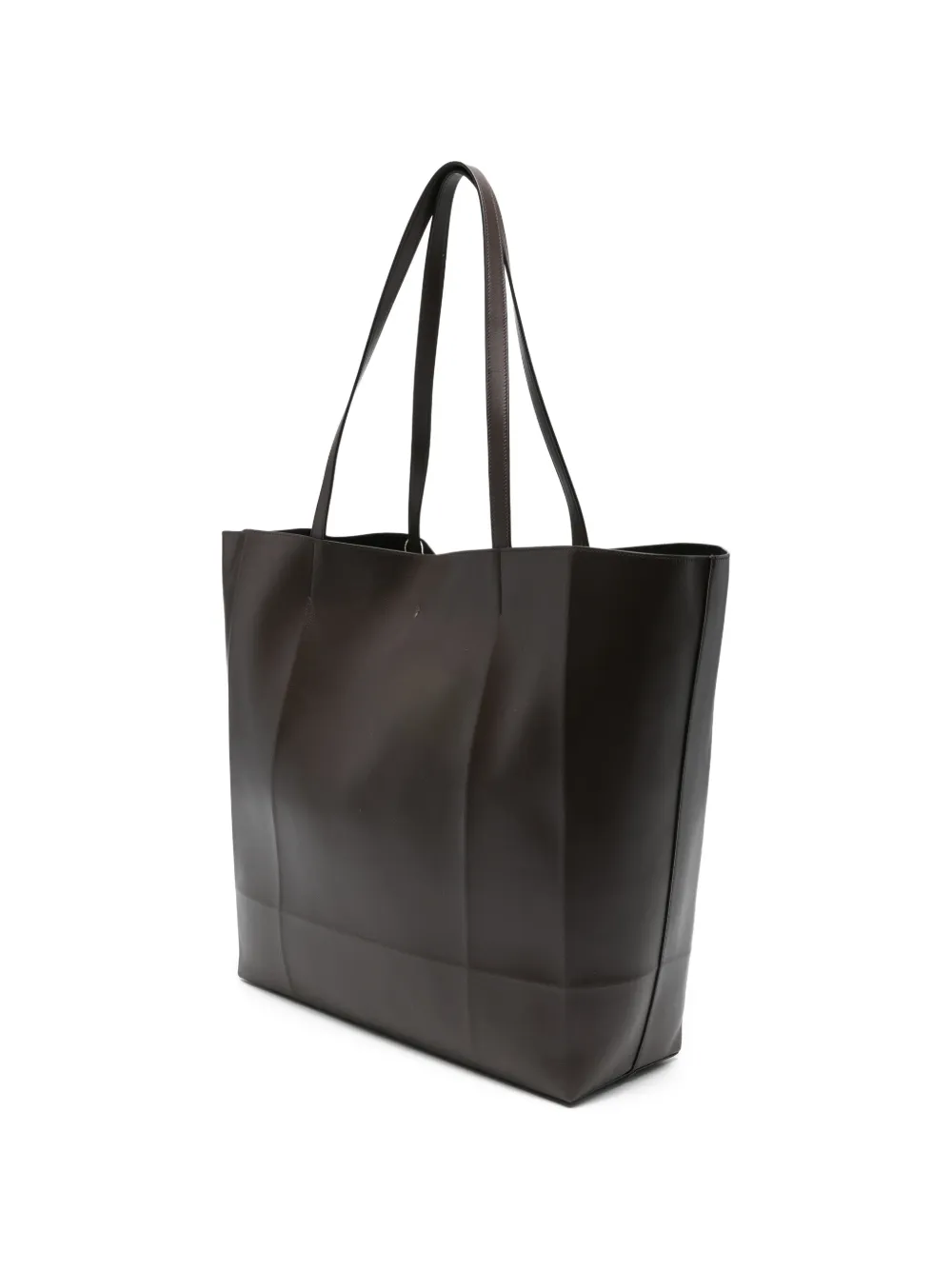 TOTEME Roam leren shopper Bruin