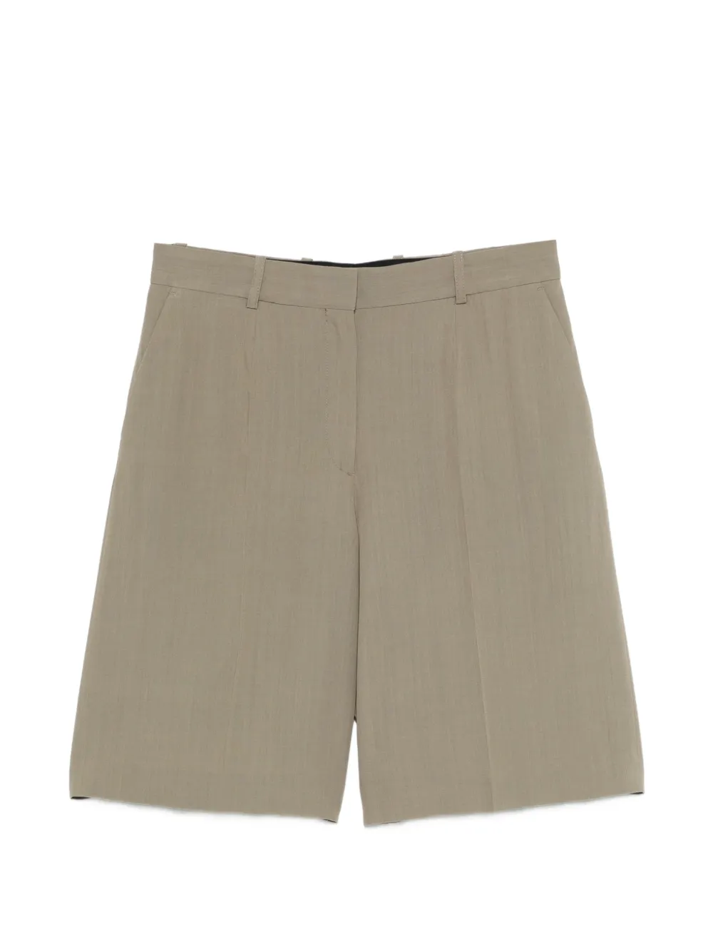TOTEME wide fluid shorts - Nude