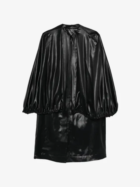 TOTEME detachable cape evening coat