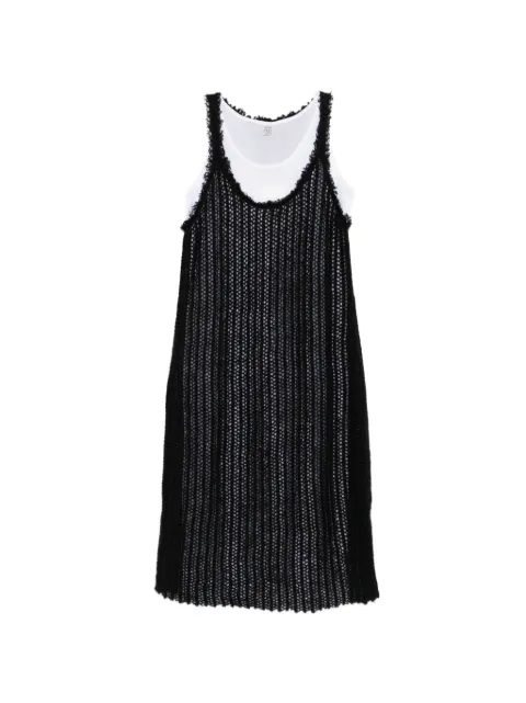 TOTEME mohair knit tank dress