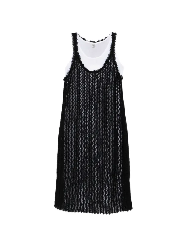 open back cable knit dress Houston Cable Cloud Knit Dress