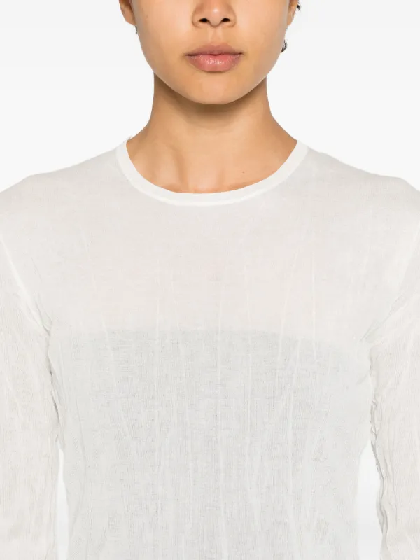 sheer white t shirt dress Lady Sheer Mini Dress Long Sleeve T-shirt Hollow Out Rhinestone See Through Sexy