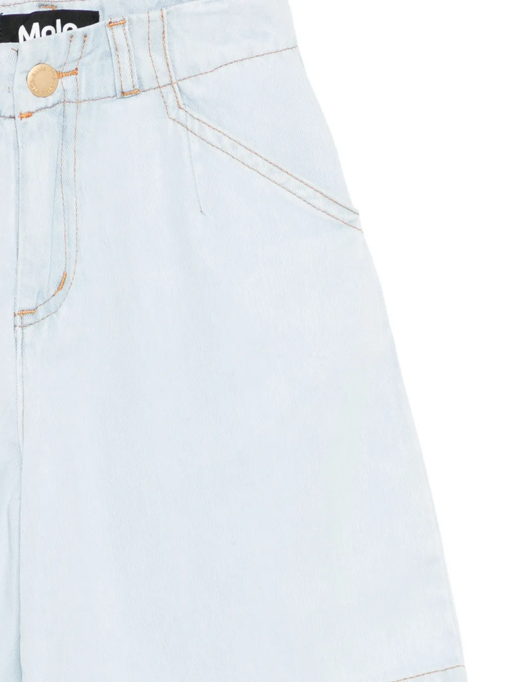 Molo Alikami spijkershorts met zak Blauw