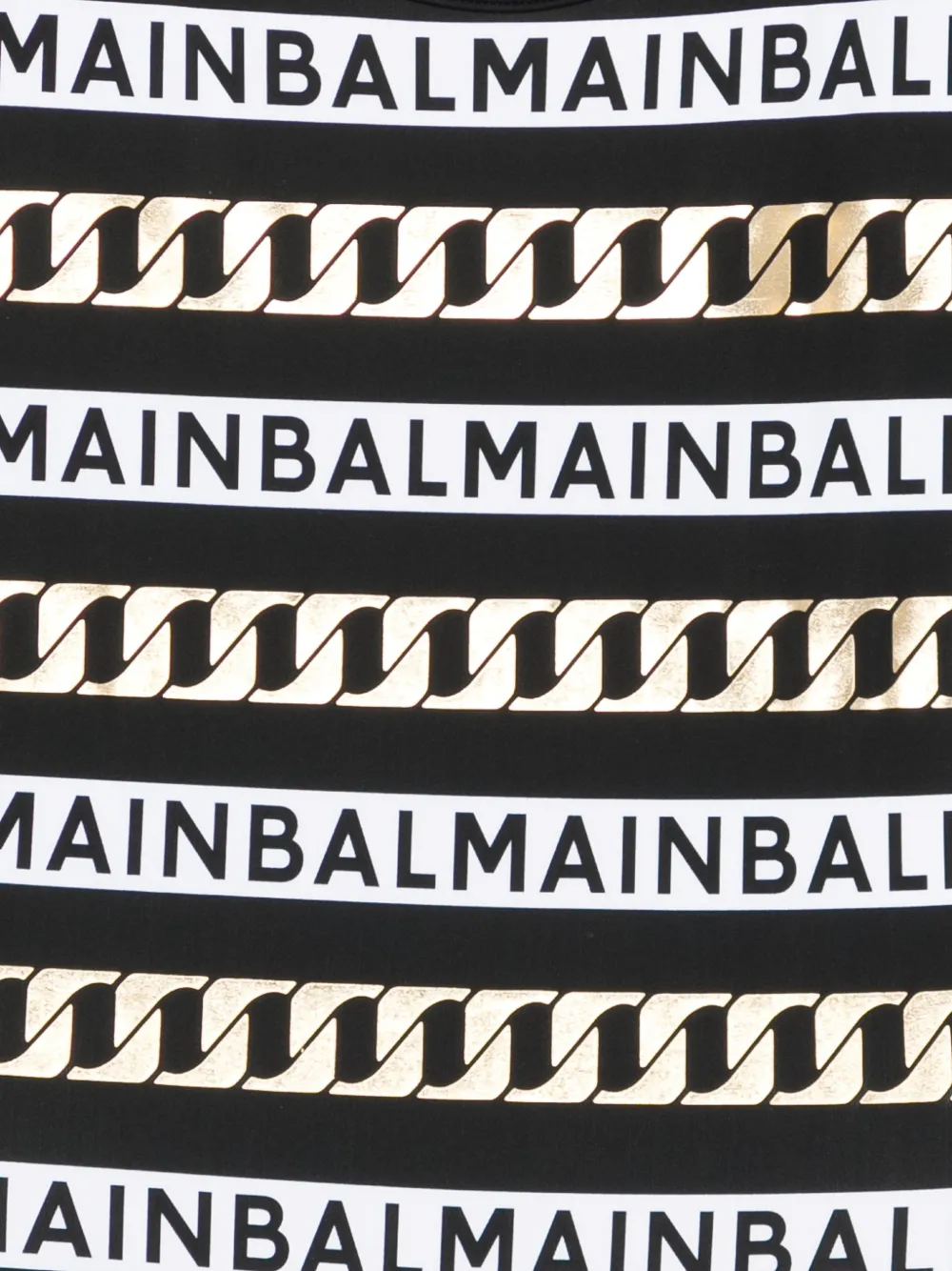  Balmain Logo-print Swimsuit - Black 