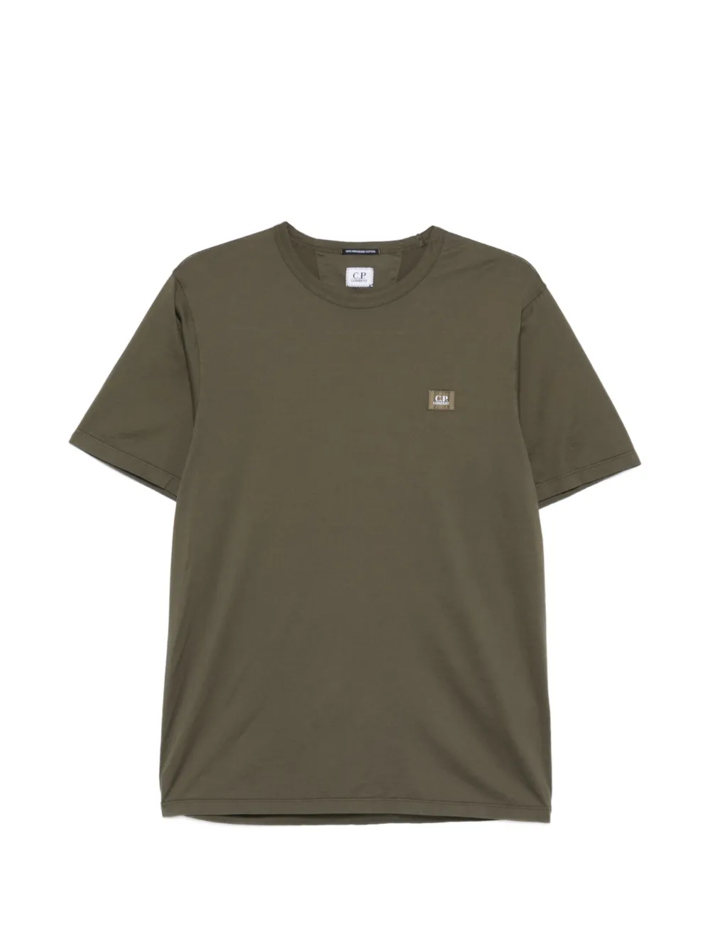 C.P. Company T-shirt con applicazione logo - Verde