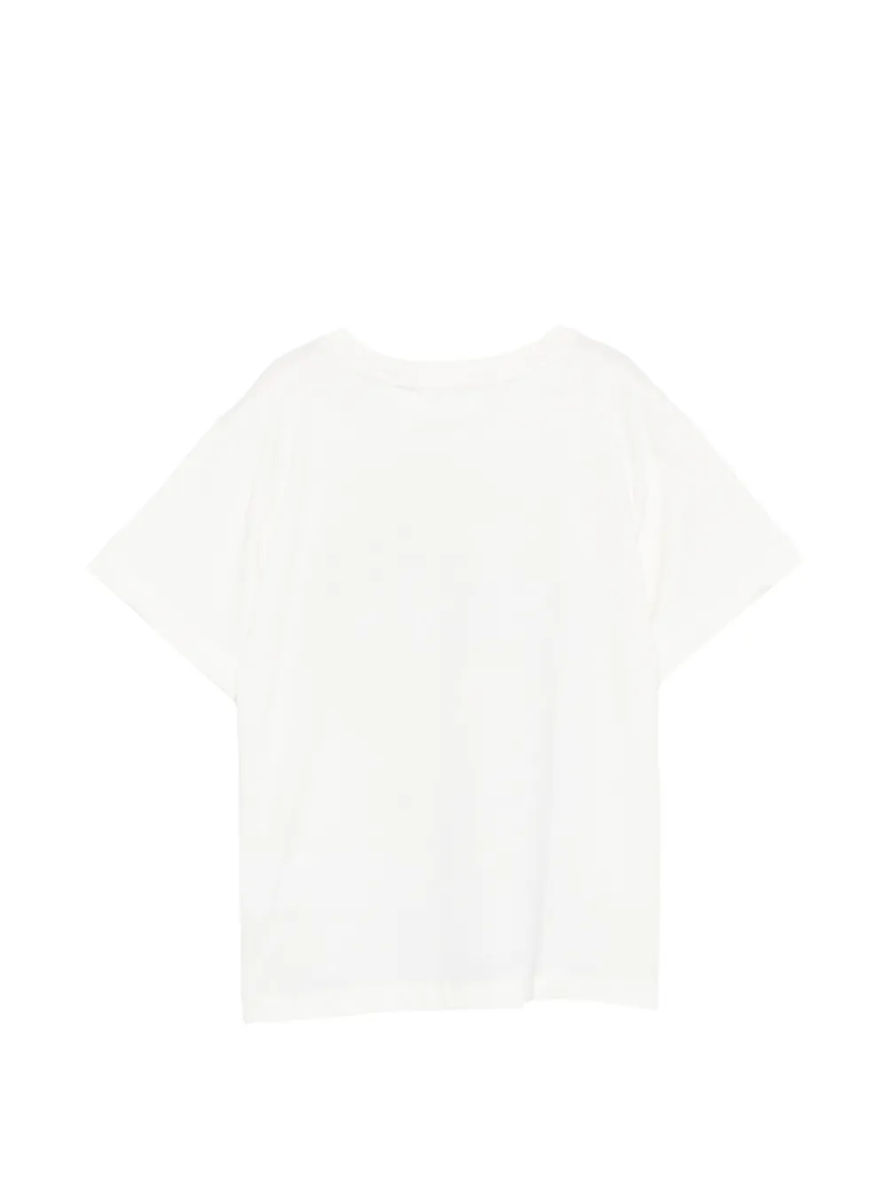 Molo Riley T-shirt met helmprint Wit