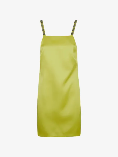 TWINSET vestido corto de satén