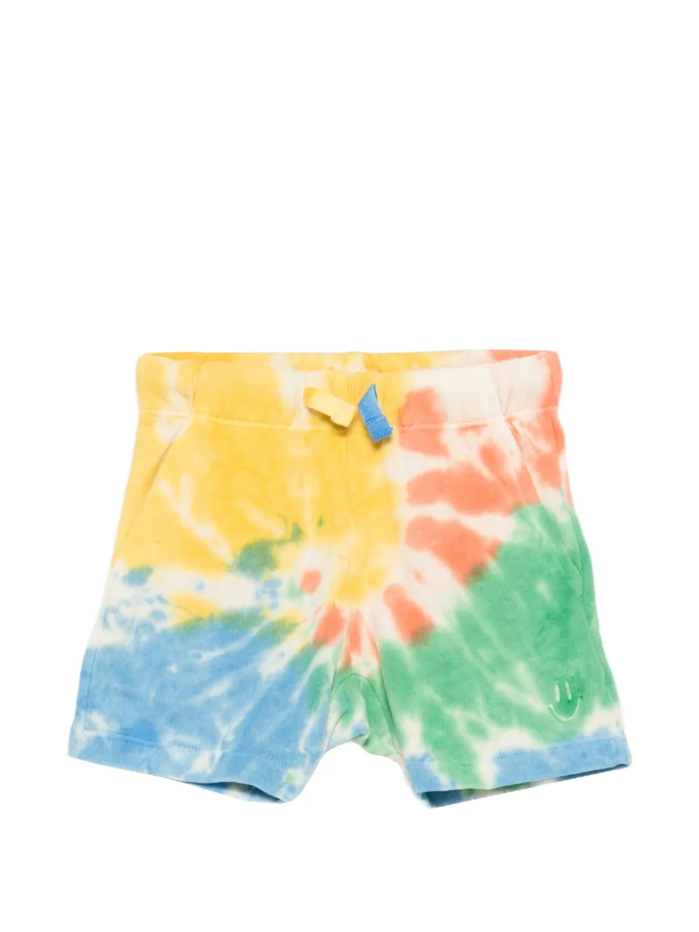 Molo tie-dye drawstring shorts - Giallo