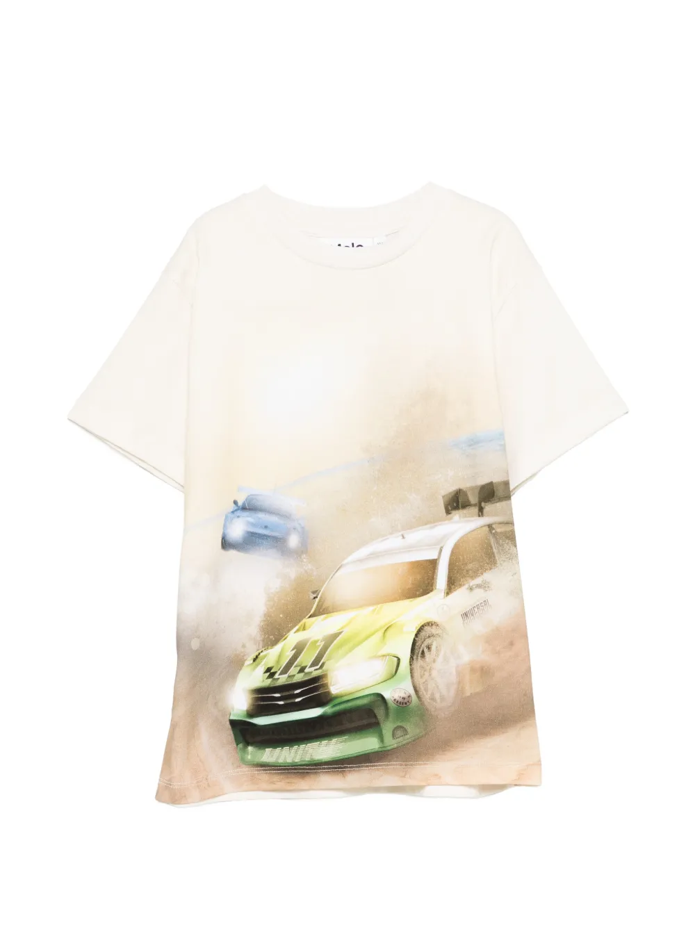 Molo Riley graphic T-shirt - Toni neutri