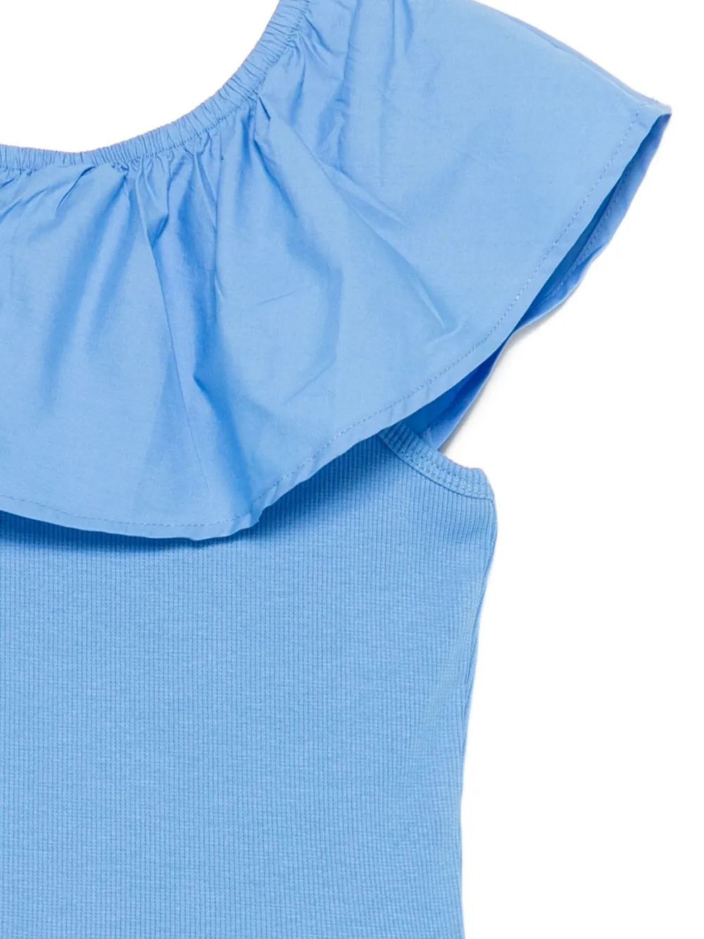  Molo Christal Ruffled Dress - Blue 