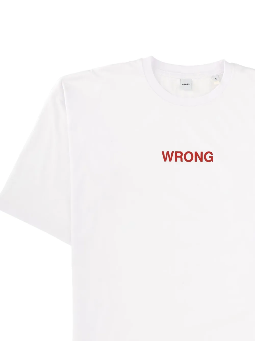ASPESI T-shirt met ronde hals Wit