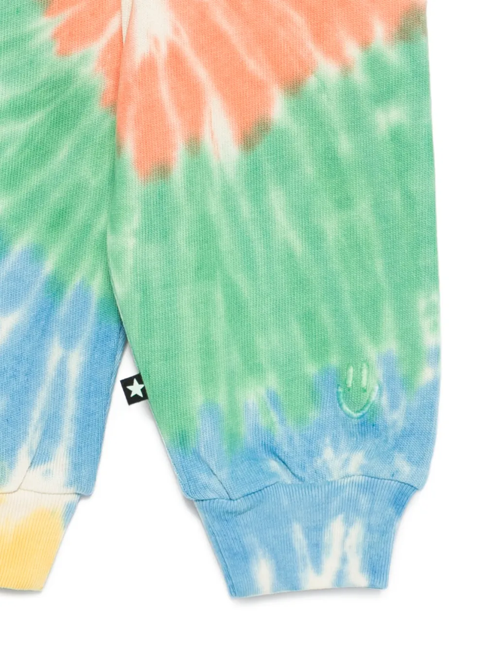 Molo Simeon broek met tie-dye print Geel