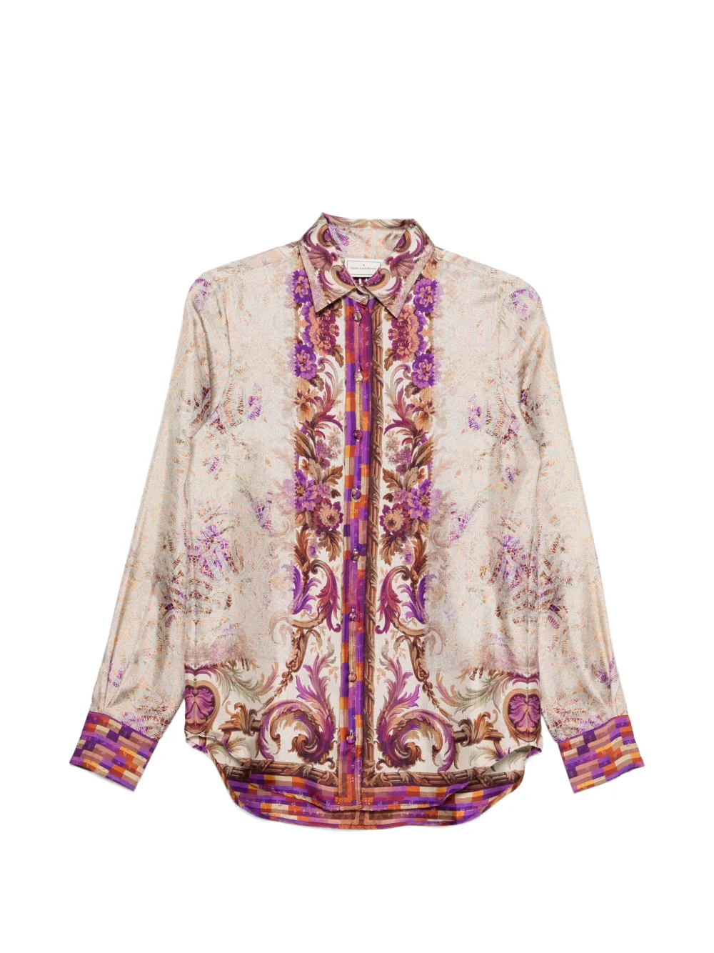 Pierre-Louis Mascia Aloe floral print shirt - Toni neutri