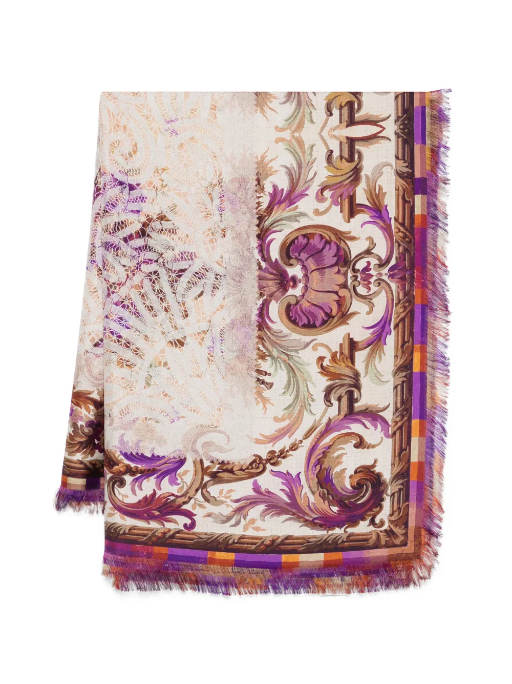 Pierre-Louis Mascia floral-pattern scarf - Toni neutri