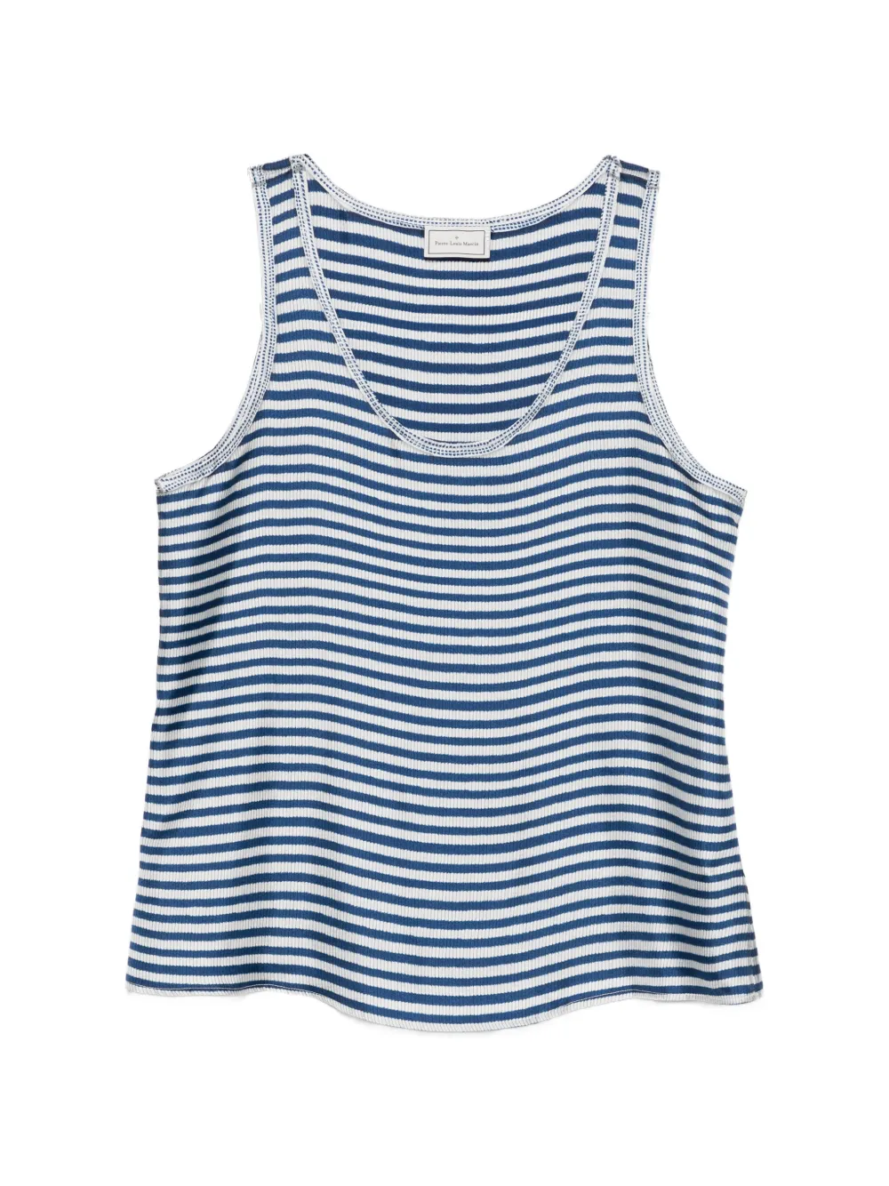 Pierre-Louis Mascia striped tank top - Blu